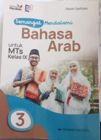Image of semangat Mendalami Bahasa Arab kelas IX KUMER