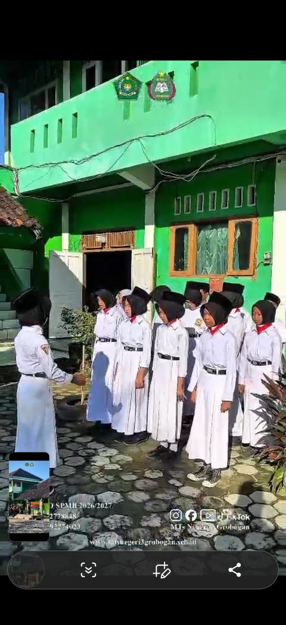 Peringatan Hardiknas di MTsN 3 Grobogan: Mengukuhkan Karakter Madrasah Asri melalui Pesan Ki Hajar Dewantara